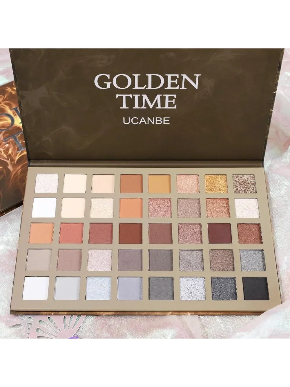 Women's Palette 2 40 Color Eyeshadow Matte Shimmer Pigmented Powder Makeup Kit